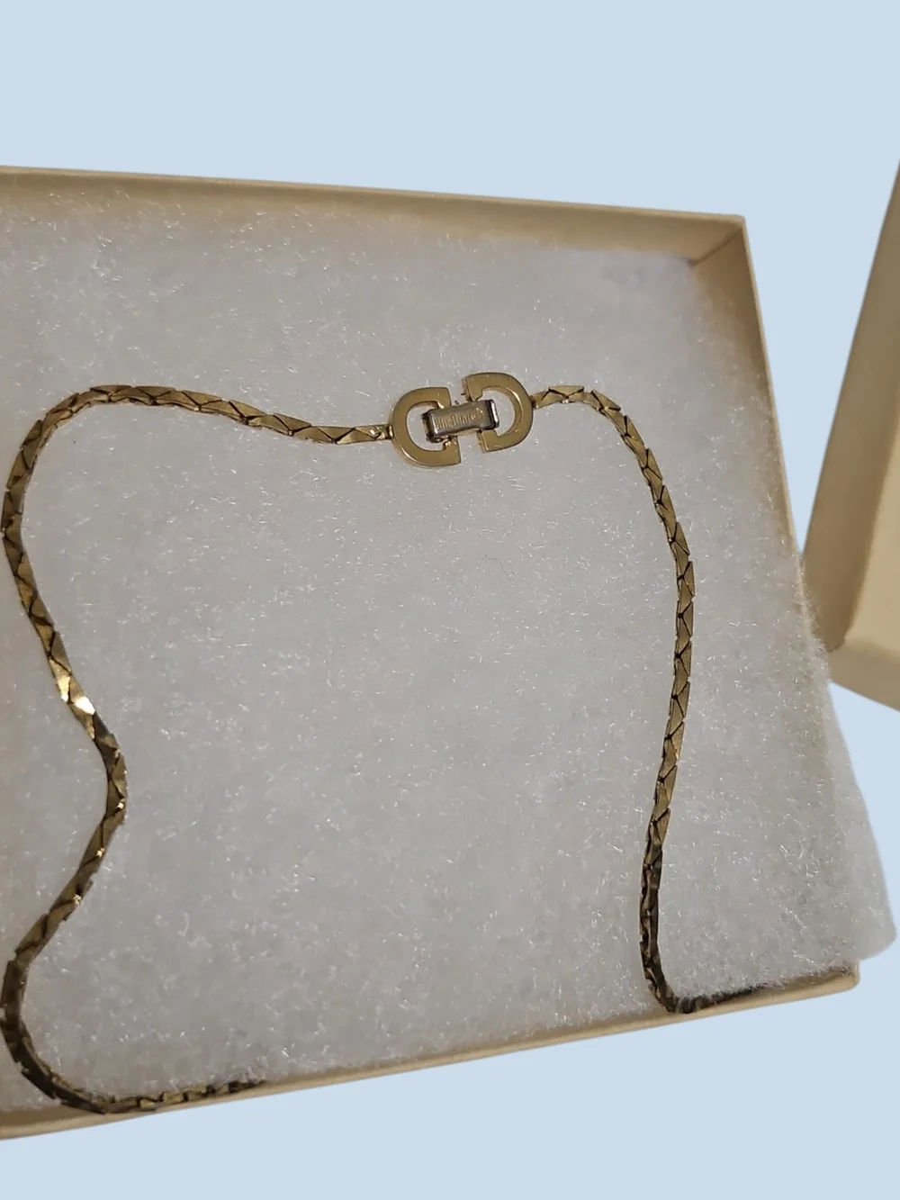 Christian Dior Vintage CD Triangle Link Chain - Picture 11 of 11
